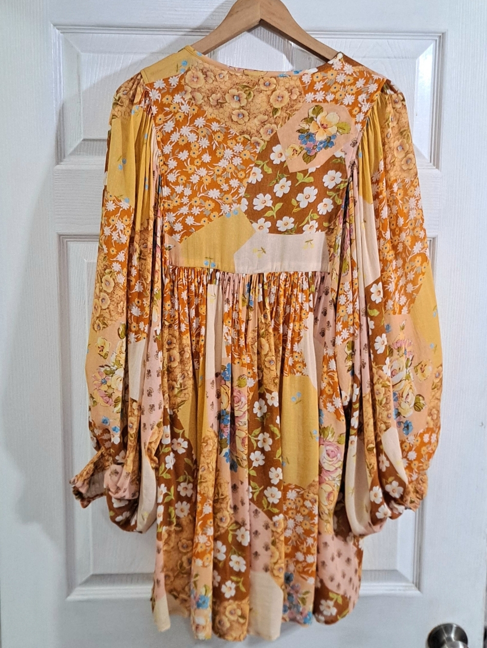 Spell~ Freda Boho Mini Dress (Amber) - Picture 9 of 13